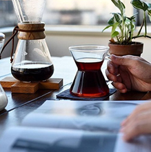 Load image into Gallery viewer, LEO BABAUTA loves coffee from his Chemex